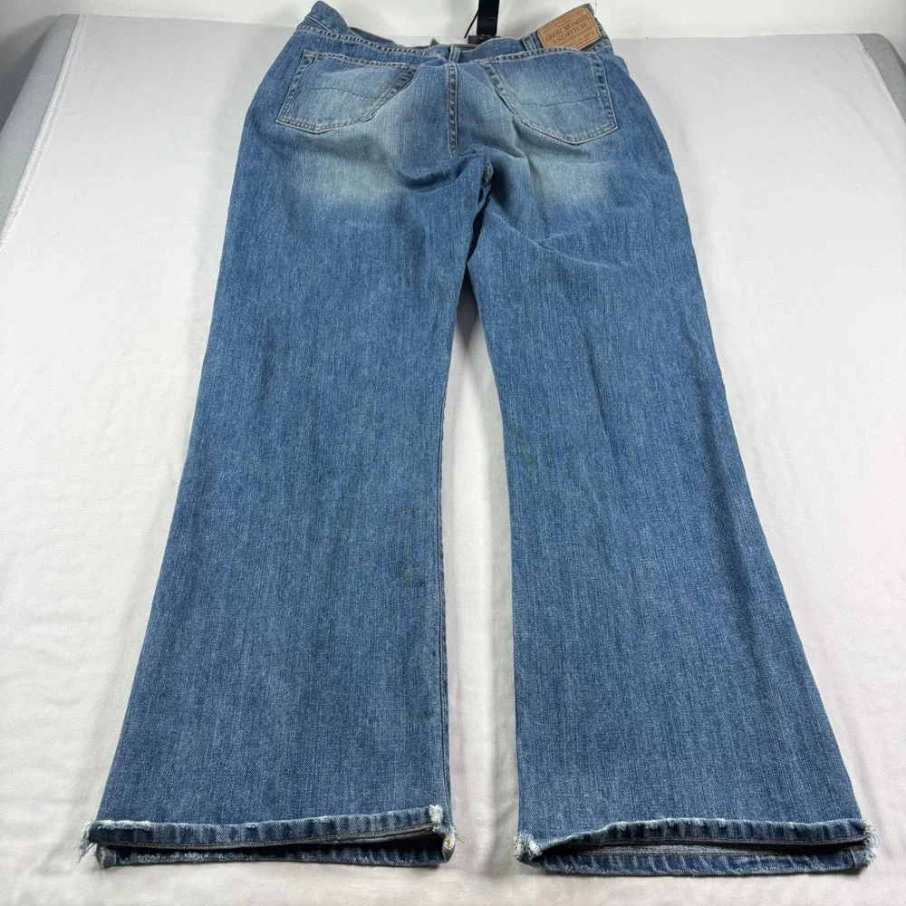 Vintage Abercrombie & Fitch Jeans Mens 36x34 Blue Bootcut Denim Y2K USA Made